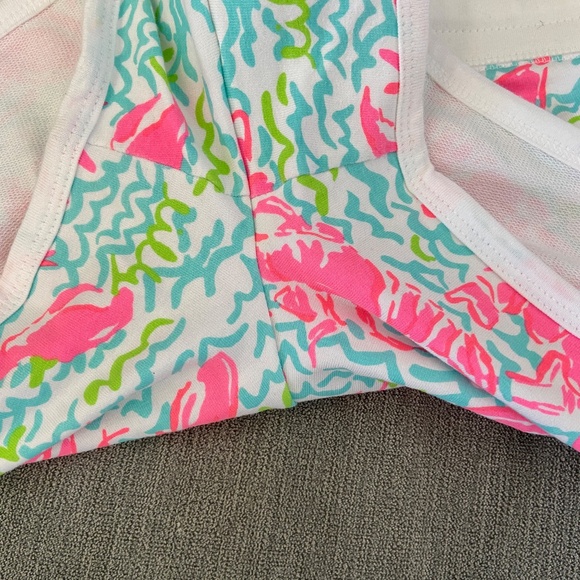 Lilly Pulitzer lobster shorts with pockets knit size Large - Picture 5 of 6
